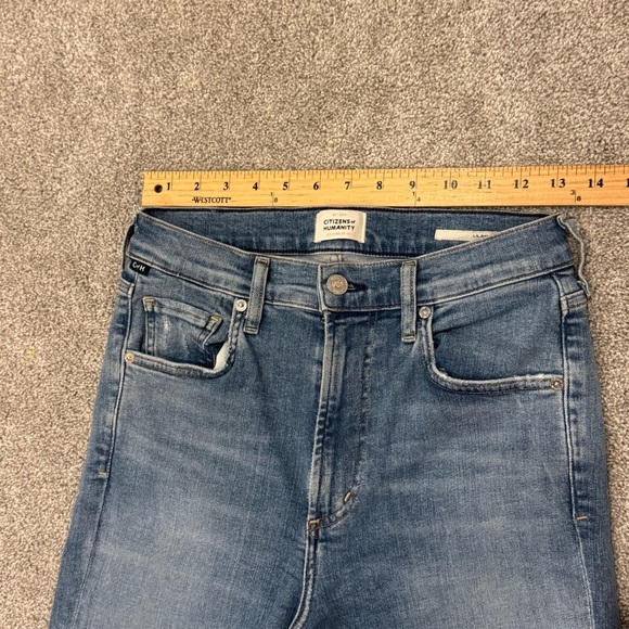 Citizens of Humanity Lilah High Rise Bootcut Jeans Stretchy Flare size 28 EUC - Picture 8 of 14